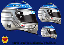 Jarno trulli helmet for sale  WHITLAND