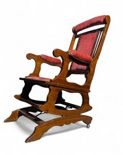 Antique walnut armchair for sale  LICHFIELD