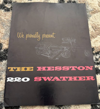 Hesston 220 swather for sale  Berlin