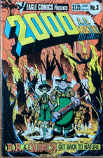 Eagle comics 2000ad for sale  PAISLEY