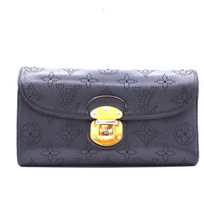 Carteira longa dobrável Louis Vuitton monograma couro Mahina GY Noir M95549 09CA019 comprar usado  Enviando para Brazil
