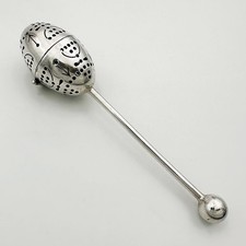Antique tea infuser for sale  SALISBURY