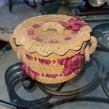 antique sewing basket for sale  Austin