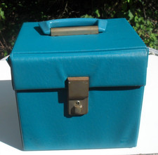 Vintage record box for sale  ROCHFORD