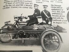 Triumph gloria ambulance for sale  BRIGHTON