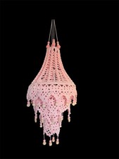 Lampion gehäkelt perlen gebraucht kaufen  Potsdam