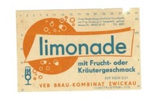 Limonade etikett ddr gebraucht kaufen  Langenhagen
