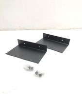 Używany, SCHYIDA Półka ścienna Czarny Metal, 2 sztuki Metalowa półka Półki ścienne Płyta ścienna  na sprzedaż  PL