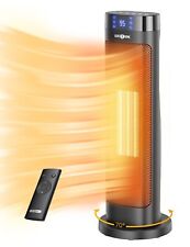 AQUECEDOR DE ESPAÇO PARIS RHÔNÉ, 22” 1500W AQUECEDOR ELÉTRICO DE CERÂMICA AQUECIMENTO RÁPIDO - PRETO, usado comprar usado  Enviando para Brazil