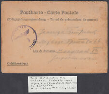 1941 pow notification d'occasion  Expédié en Belgium