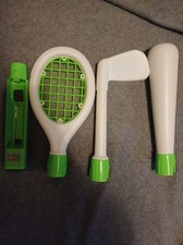 Taco de golfe Nerf Wii pacote esportivo - acessórios verdes taco de beisebol raquete de tênis comprar usado  Enviando para Brazil