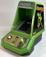 VINTAGE FROGGER JOGO ELETRÔNICO MESA 1982 MINI ARCADE SEGA RARO COLECO Funciona comprar usado  Enviando para Brazil
