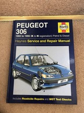 Haynes manual peugeot for sale  AYLESFORD