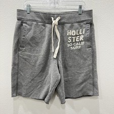 HOLLISTER BERMUDA MASCULINA ESTILO Y2KN BERMUDA DE LÃ PRAIA COSTEIRA SURFISTA PREPPY TAMANHO G, usado comprar usado  Enviando para Brazil