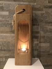 Windlicht laterne eiche gebraucht kaufen  Rodewald