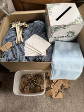 Wedding bundle blue for sale  WORCESTER