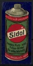 Reklamemarke sidol bestes gebraucht kaufen  Berlin