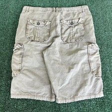 Shorts de carga vintage Y2K BKE fivela andador 36x12 ripstop bronzeado claro hip hop folgado, usado comprar usado  Enviando para Brazil