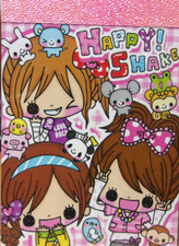 Q-LIA Girl Happy Shake Mini Memo Pad Made in Japan Heisei Retro Fantazyjny na sprzedaż Q-LIA Girl Happy Shake Mini Memo Pad Made in Japan Heisei Retro Fantazyjny na sprzedaż  Wysyłka do Poland