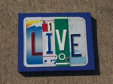 Live license plate for sale  Indianapolis