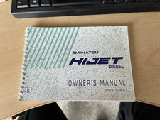 Daihatsu hijet owners for sale  DERBY