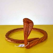 Serpente cobra legno usato  Ferrara