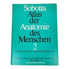 Sobotta Atlas der Anatomie des Menschen 2 German Language Hardcover Book 1982 comprar usado  Enviando para Brazil