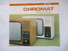 Werbeblatt fernseher chromat gebraucht kaufen  Hannover
