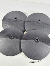 4x PRATOS DE SUBSTITUIÇÃO Activision Guitar Hero Band para kit de bateria Xbox Wii PS3 comprar usado  Enviando para Brazil
