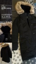 Zara daunenmantel long gebraucht kaufen  Hamburg