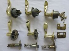 bright brass door handles for sale  Goffstown