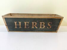 Small wooden herb for sale  Ravenna