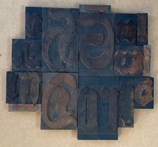 Konvolut holzlettern fraktur gebraucht kaufen  Deutschland