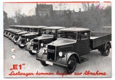 MAN Drucksache E1 o mais recente caminhão diesel 1935 anúncio comprar usado  Enviando para Brazil