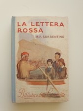 Sorrentino lettera rossa usato  Macerata