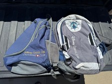 Mochila Disney Cruise Line Castaway Club bolsa de ombro estilingue azul e mochila, usado comprar usado  Enviando para Brazil
