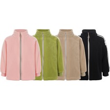 Roupa infantil jaqueta da moda casaco casual suéter diário inverno casaco listrado comprar usado  Enviando para Brazil