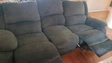 Used black couch. for sale  Victorville