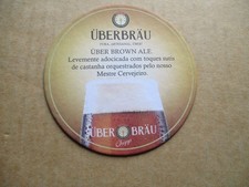 1 Bierdeckel aus Brasilien Brauerei Überbräu aus Uberlandia comprar usado  Enviando para Brazil