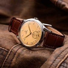 Relógios de pulso masculinos vintage Omega mecânico suíço década de 1950 restaurado originais comprar usado  Enviando para Brazil