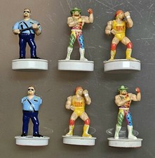 WWF HULK HOGAN BIG BOSS MAN RANDY SAVAGE VINTAGE CARIMBADORES DE LUTA LIVRE TITAN SPORTS comprar usado  Enviando para Brazil