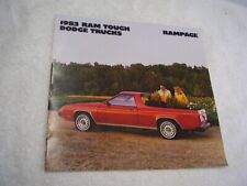 1983 dodge rampage for sale  Horsham