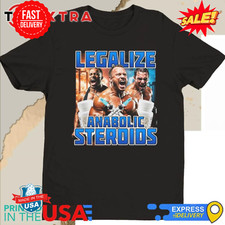 Camiseta Legalize Anabolic Steroids P-5XL comprar usado  Enviando para Brazil