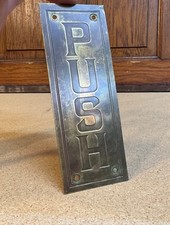 Antique brass push for sale  Olathe