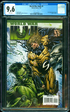 World War Hulk #5 CGC 9.6 1ª APARIÇÃO SKAAR SON OF HULK MARVEL COMIC 2007 comprar usado  Enviando para Brazil