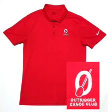 Camisa polo OUTRIGGER CANOE CLUB vermelha pequena Dri-Fit Nike GOLF ajuste padrão Havaí comprar usado  Enviando para Brazil