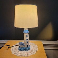 Novelty lighthouse lamp for sale  Danbury