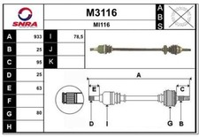 M3116 transmission colt d'occasion  Saint-Etienne