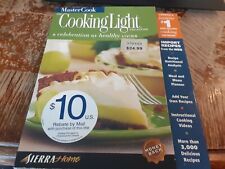 Używany, MasterCook Cooking Light Version CD Rom dla Windows i Mac zawiera pudełko na sprzedaż  Wysyłka do Poland