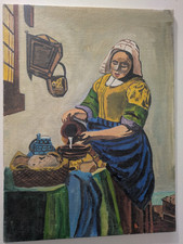 Dipinto olio tela usato Dipinto olio tela usato  Forlimpopoli